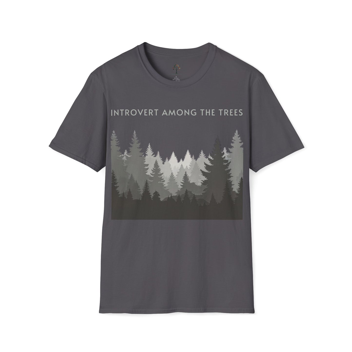 Charcoal | Introvert Among the Trees, front view