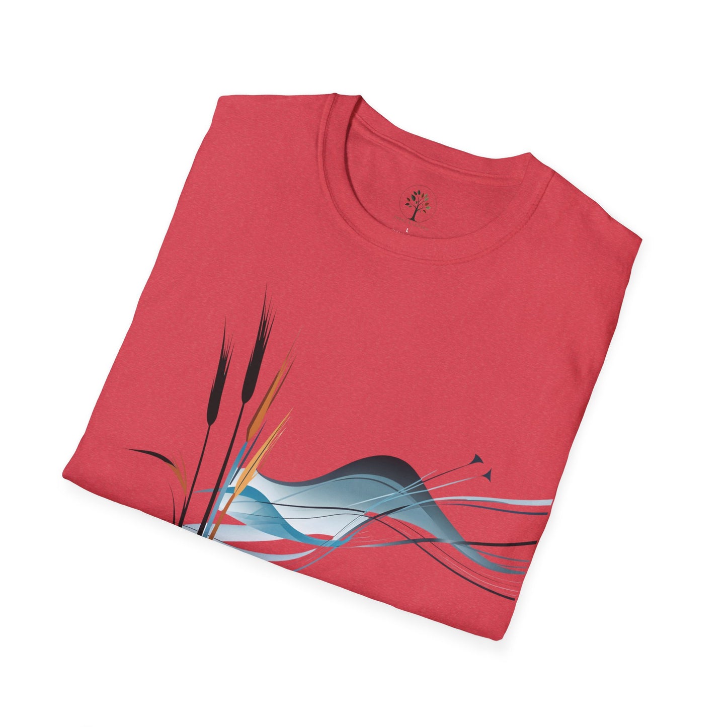 Heather Red | Exhale, folded view