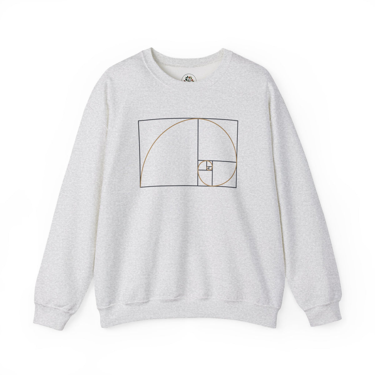 Ash | Fibonacci Sweatshirt, front view