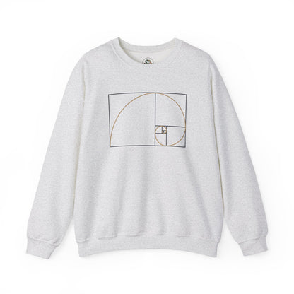 Ash | Fibonacci Sweatshirt, front view