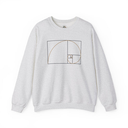 Ash | Fibonacci Sweatshirt, front view