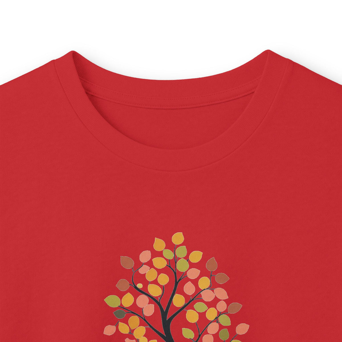 Red | Almost Long Sleeve, folded view
