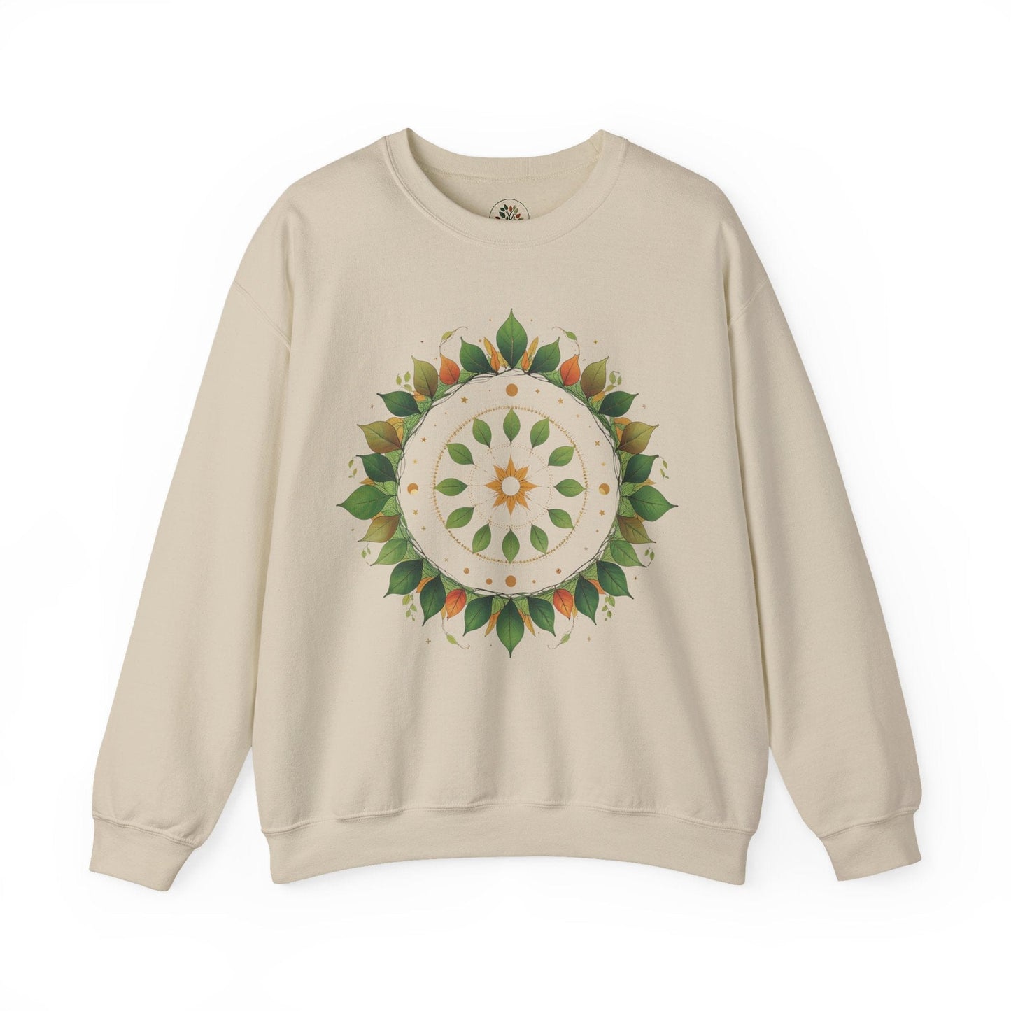 Sand | Celestial Growth Sweatshirt, front view