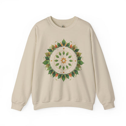 Sand | Celestial Growth Sweatshirt, front view