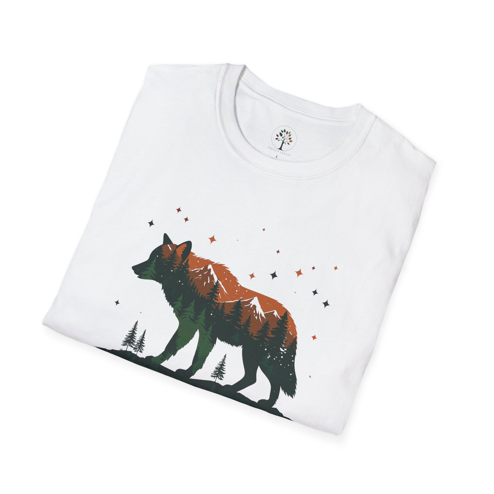 White | Spirit of the Wild, folded view