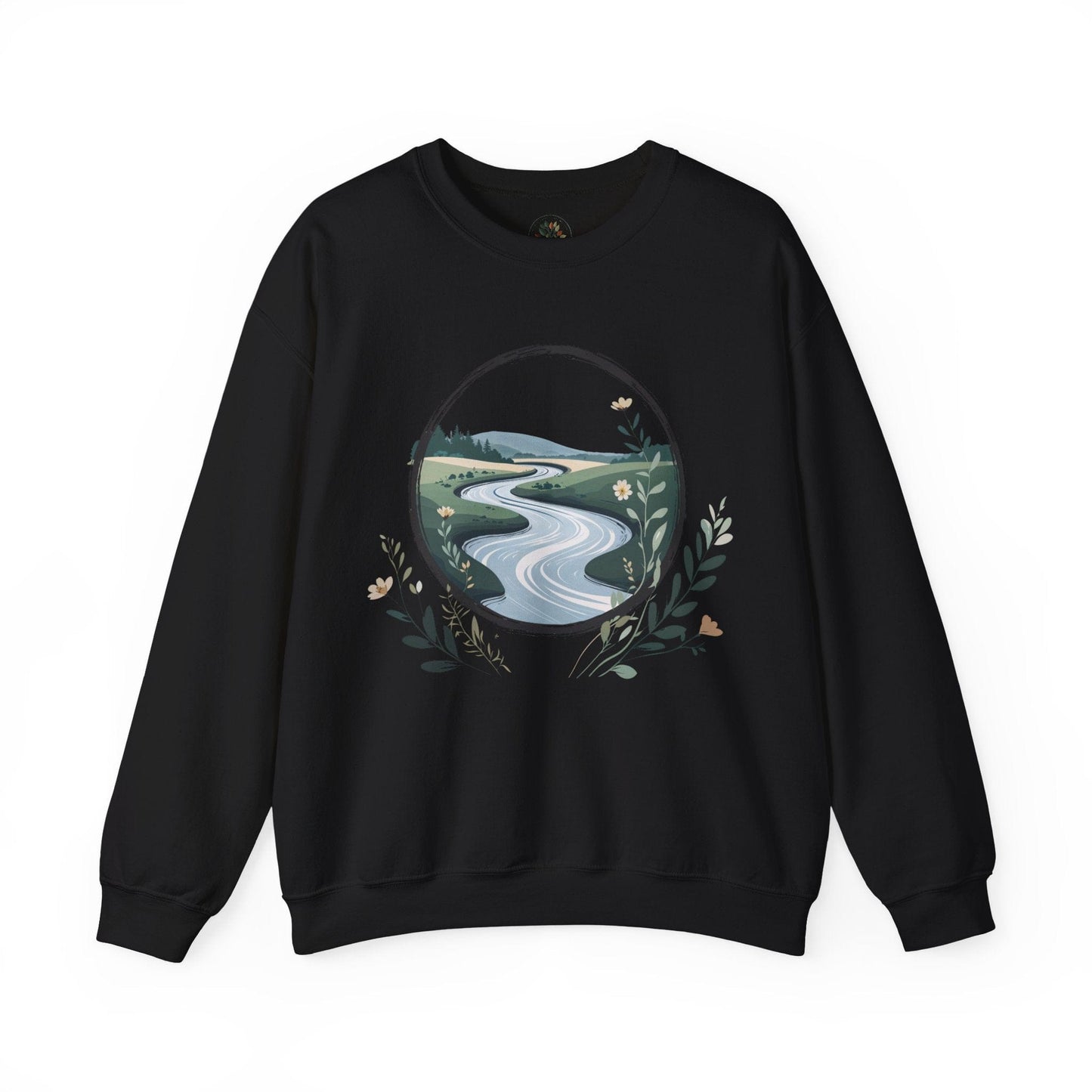 Black | River of Grace Sweatshirt, front view
