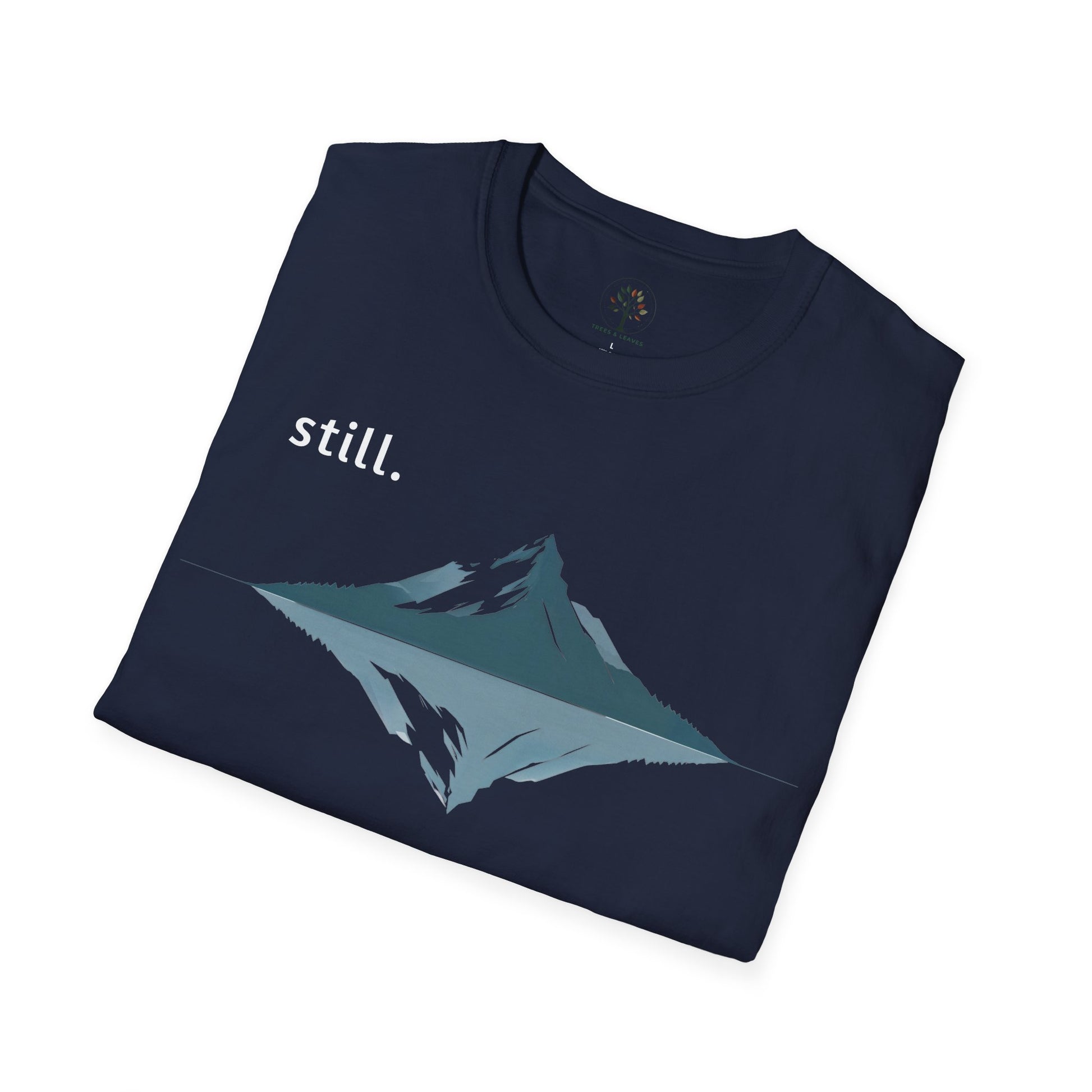 Navy | Still, folded view
