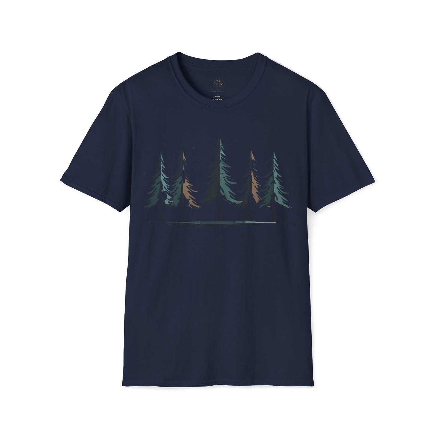Navy | Evergreen Stillness, front view