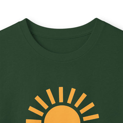 Forest Green | Solstice Long Sleeve Tee, folded view