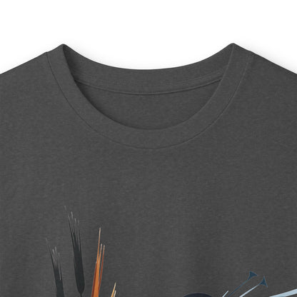 Dark Heather | Exhale Long Sleeve Tee, folded view