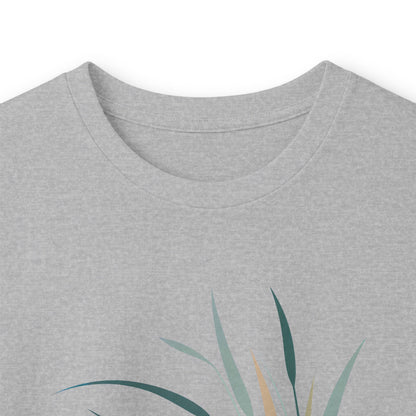 Sport Grey | Whispers in the Breeze Long Sleeve Tee, folded view