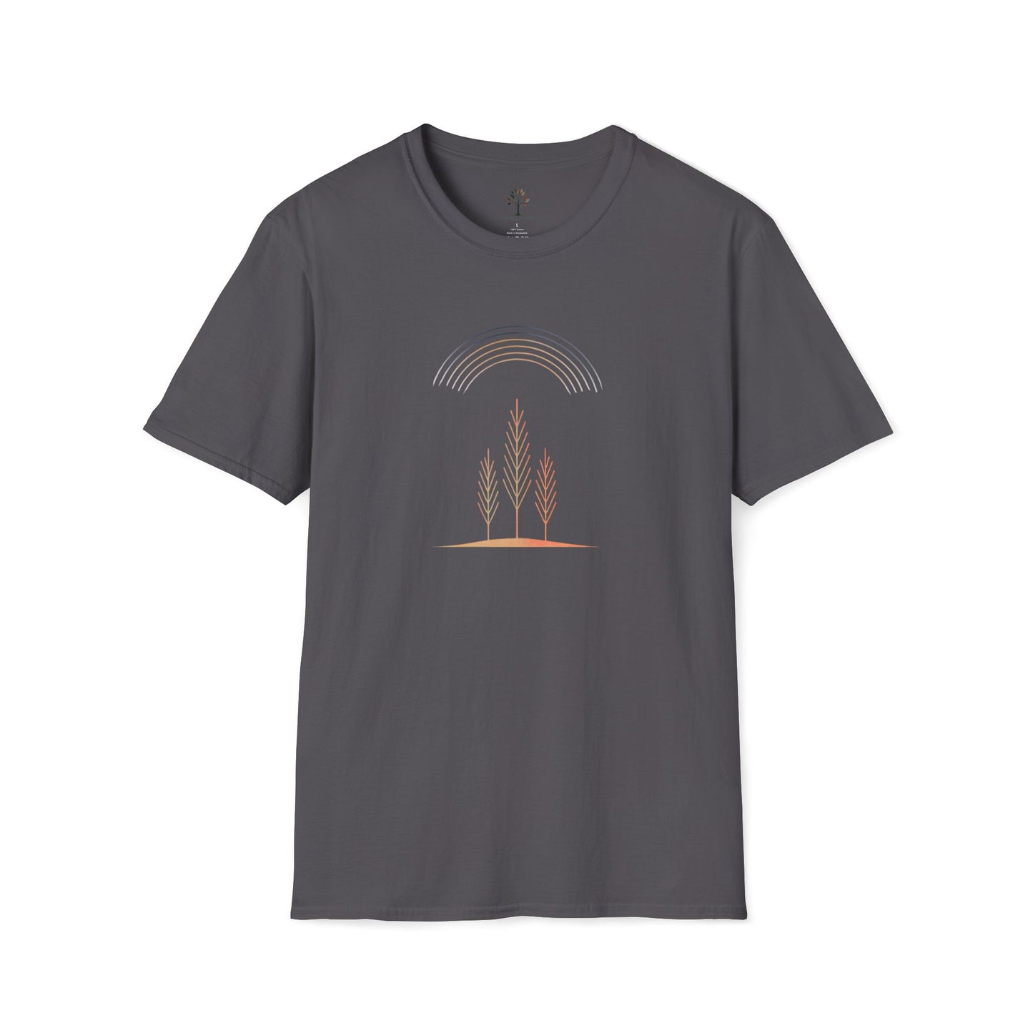 Charcoal | Quiet Arc, front view