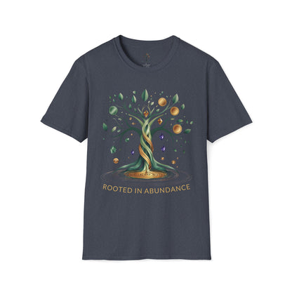 Heather Navy | Rooted in Abundance, front view