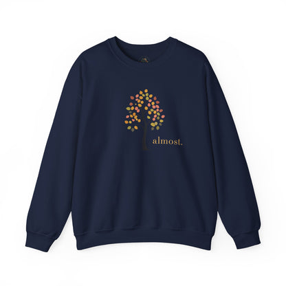 Navy | Almost Sweatshirt, front view