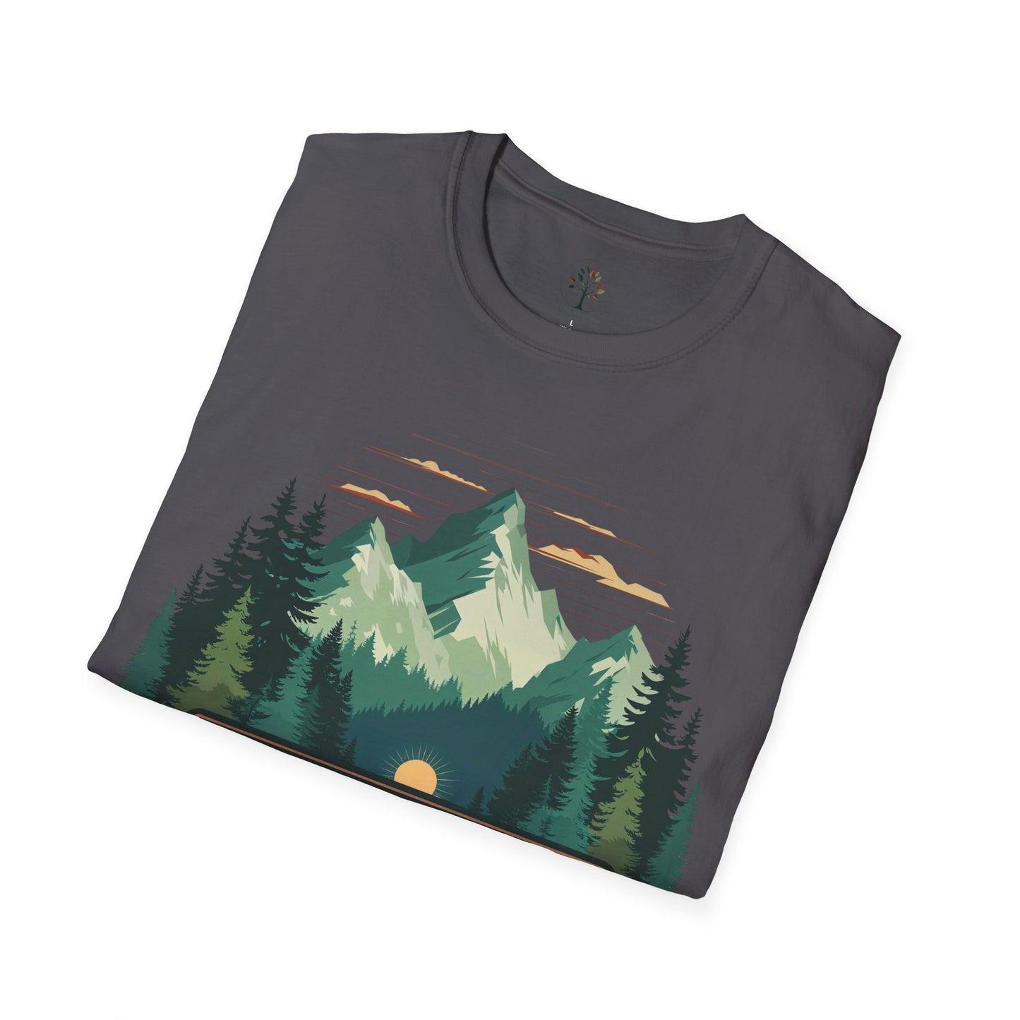 Heather Navy | My Father, My Forest, back view