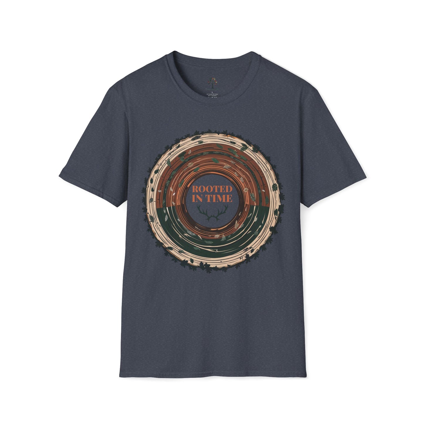 Heather Navy | Rooted in Time, front view