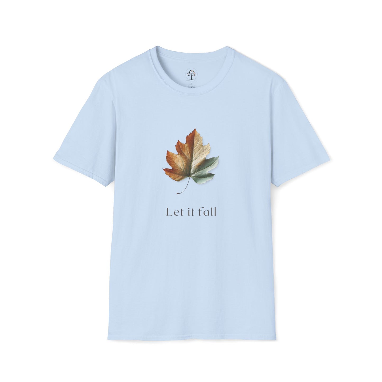 Light Blue | Let if Fall, front view
