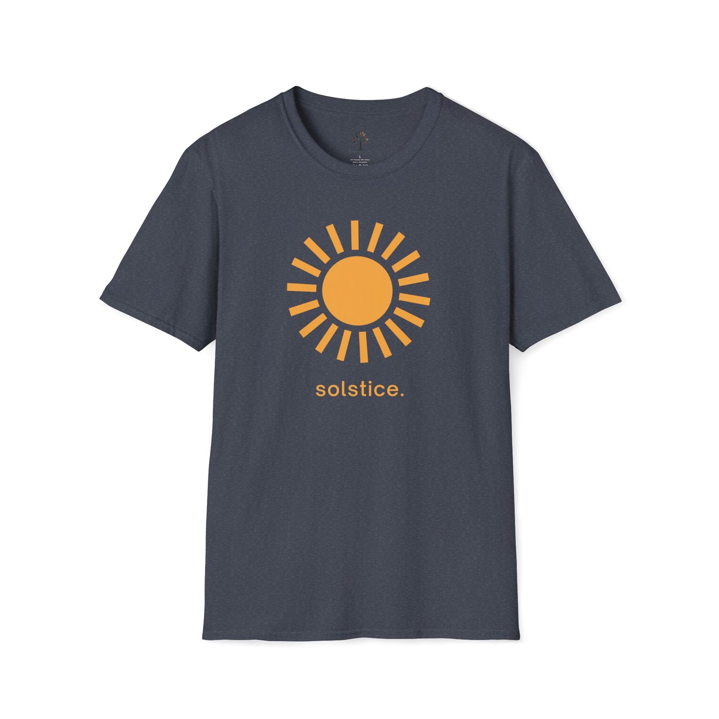 Heather Navy | Solstice, front view
