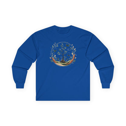 Royal | Circle of Life Long Sleeve Tee, front view
