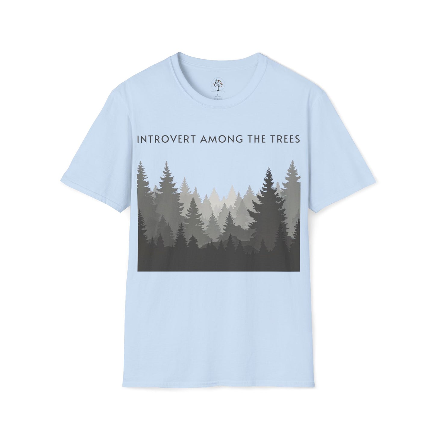 Light Blue | Introvert Among the Trees, front view