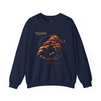 Navy | Thrive Sweatshirt, front view