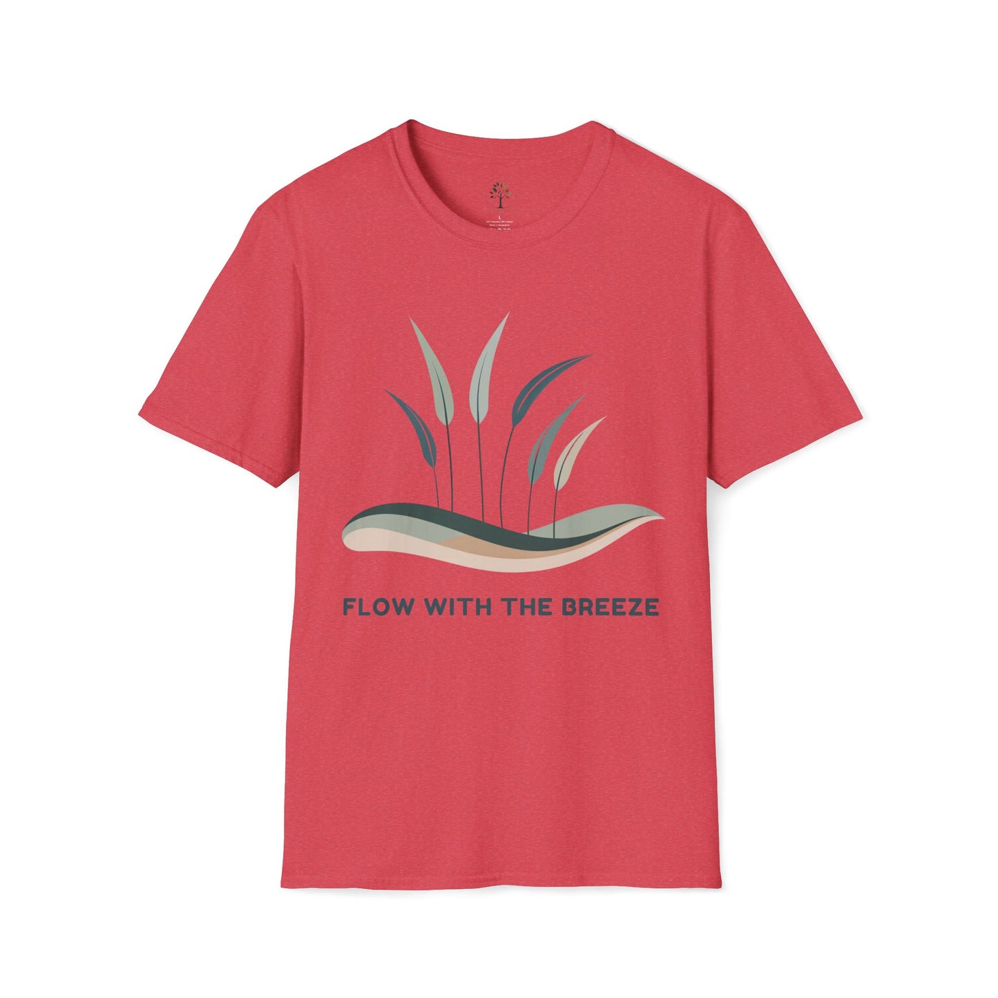 Heather Red | Flow with the Breeze, front view