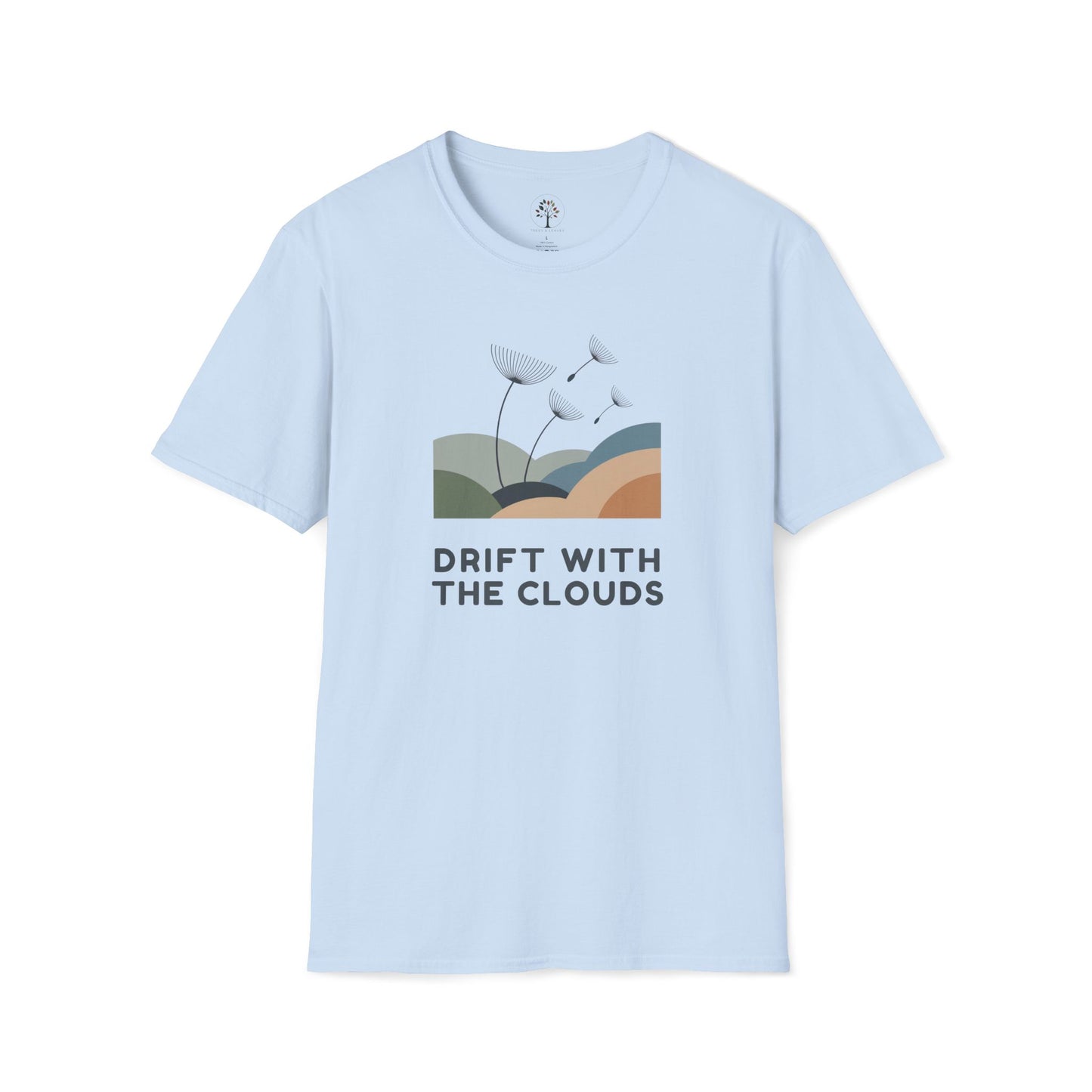 Light Blue | Drift with the Clouds, front view