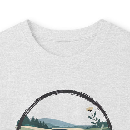 Ash | River of Grace Long Sleeve Tee, folded view