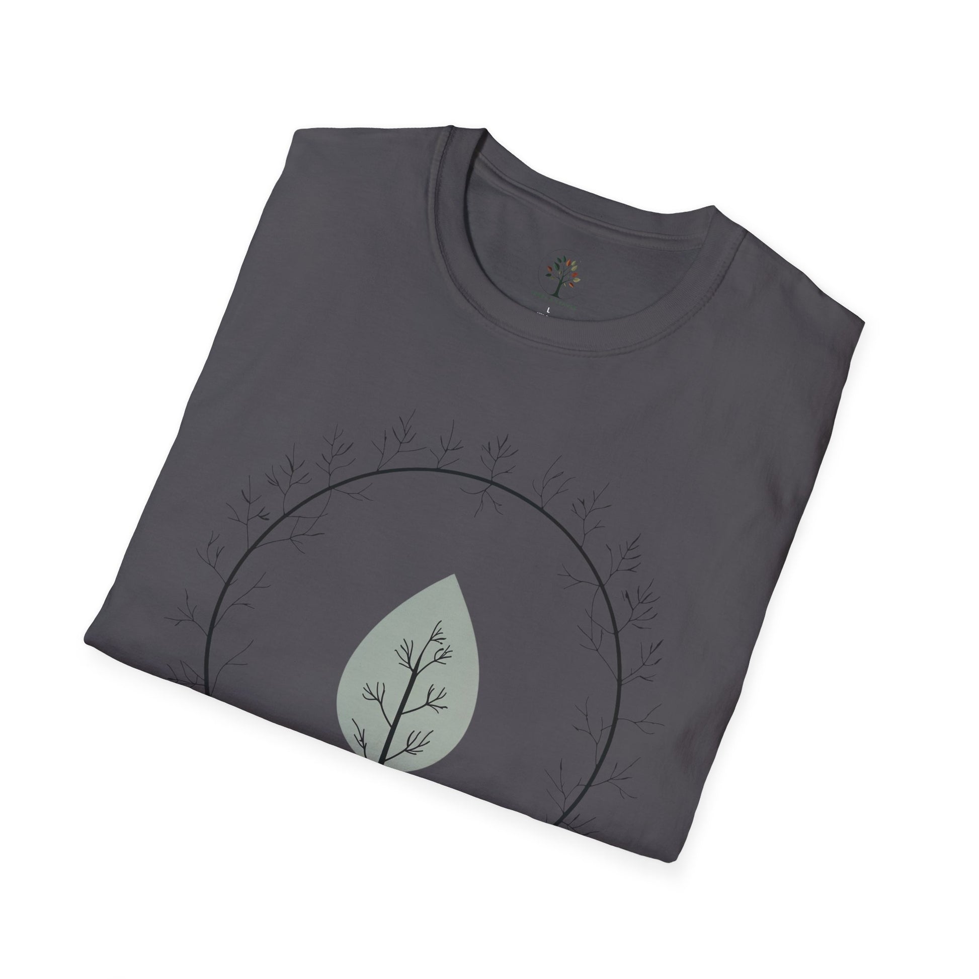 Charcoal | Leaf of Life, folded view