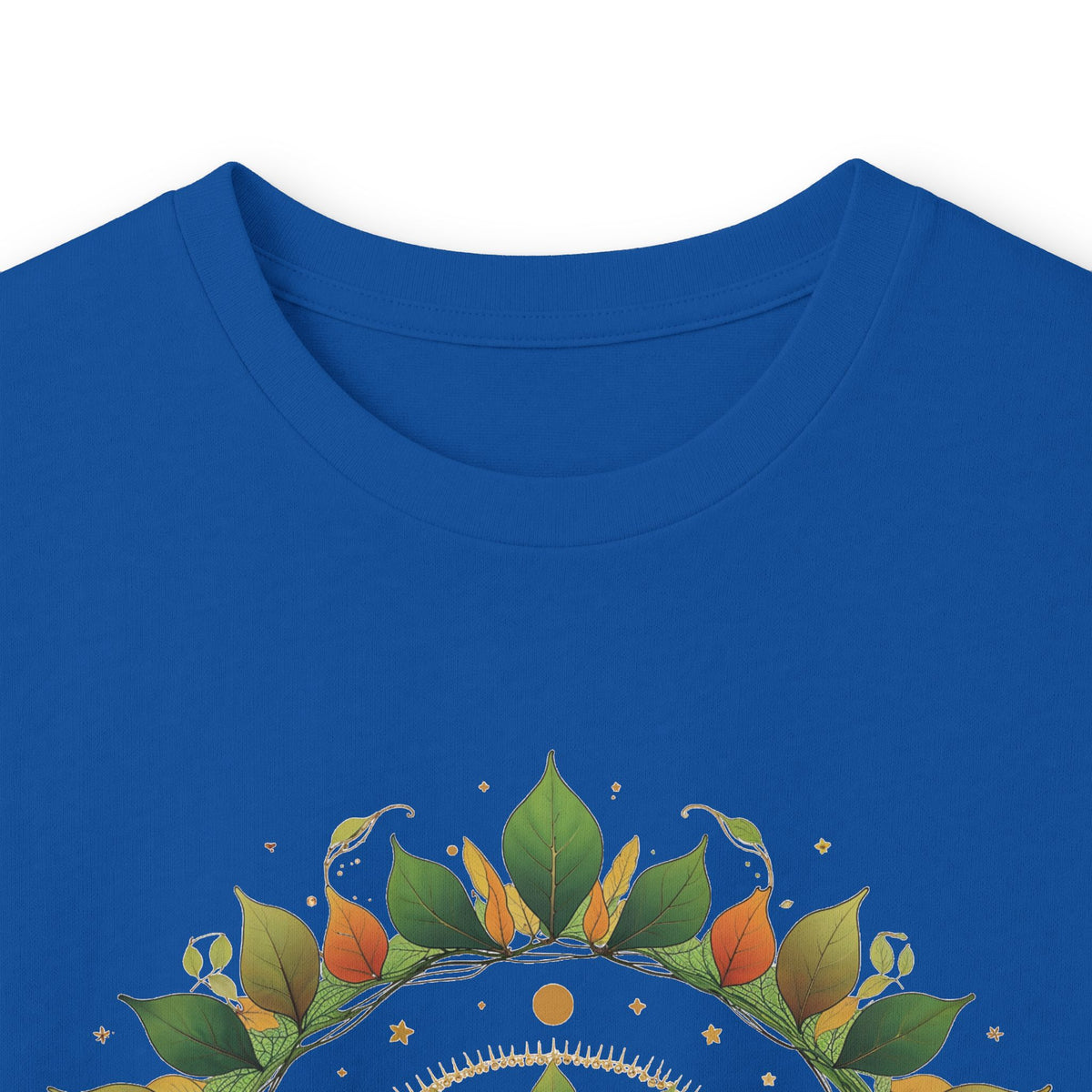 Royal | Celestial Growth Long Sleeve Tee, folded view