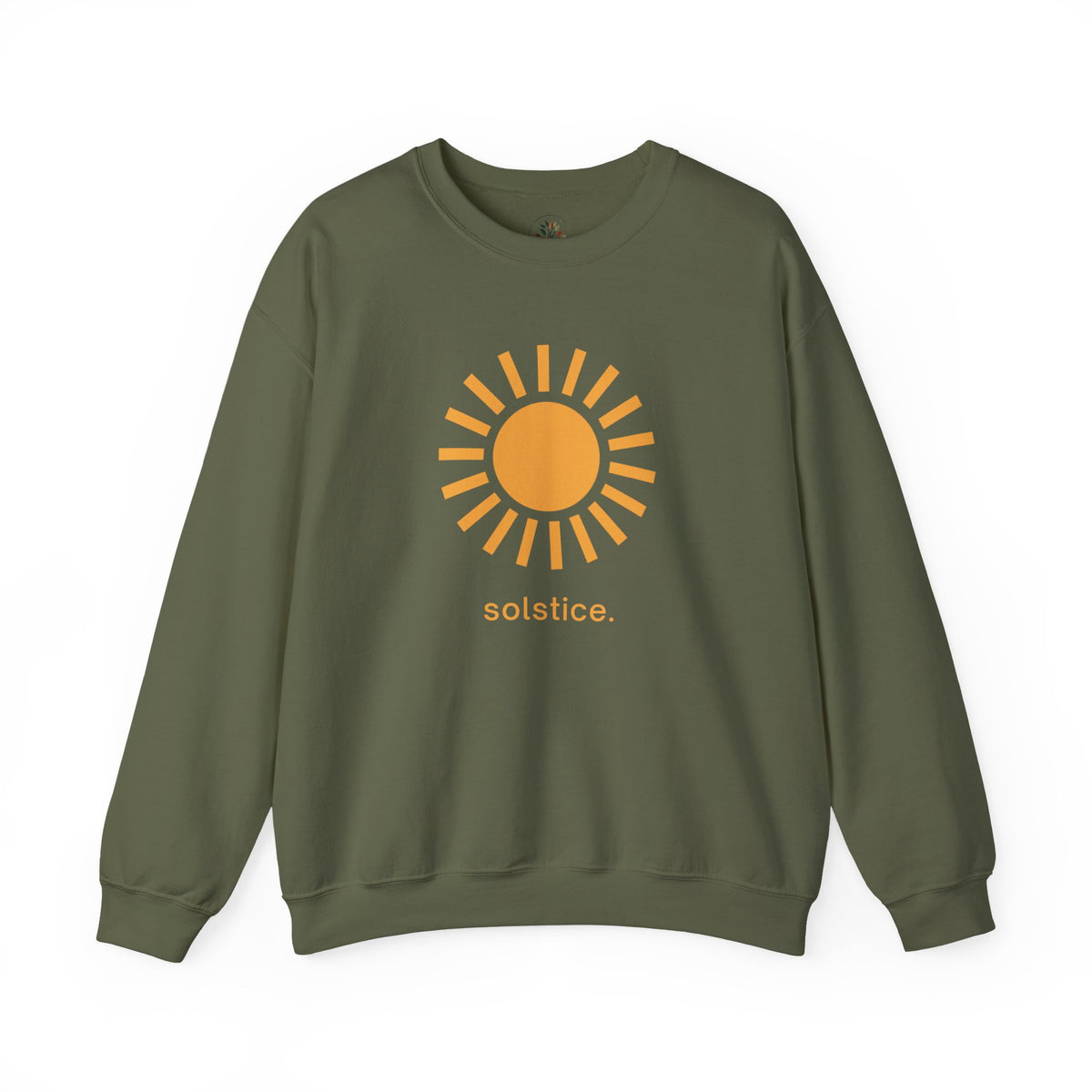 Military Green | Solstice Sweatshirt, front view