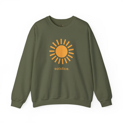 Military Green | Solstice Sweatshirt, front view