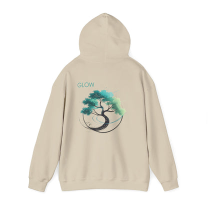 Sand | Glow Hoodie, back view 2