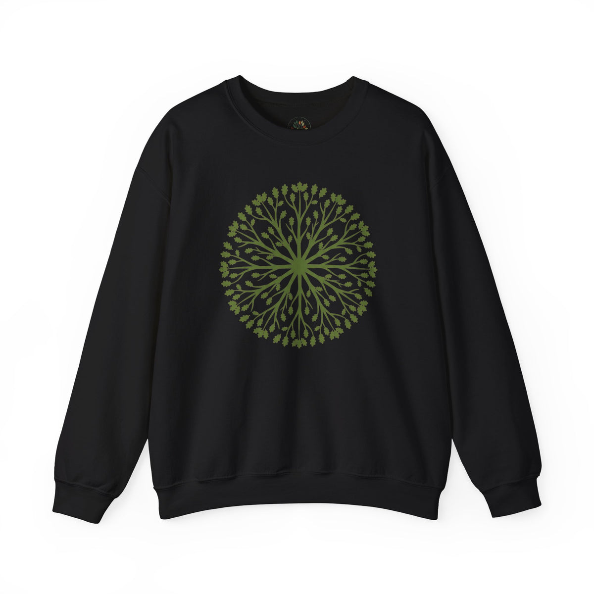 Black | Connected Sweatshirt, front view