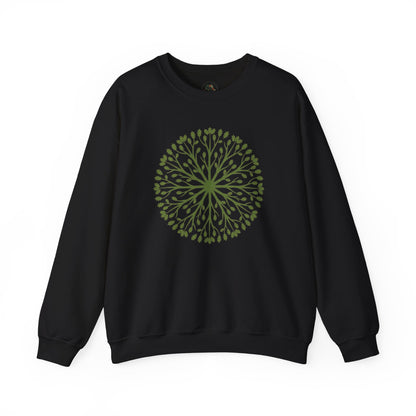 Black | Connected Sweatshirt, front view