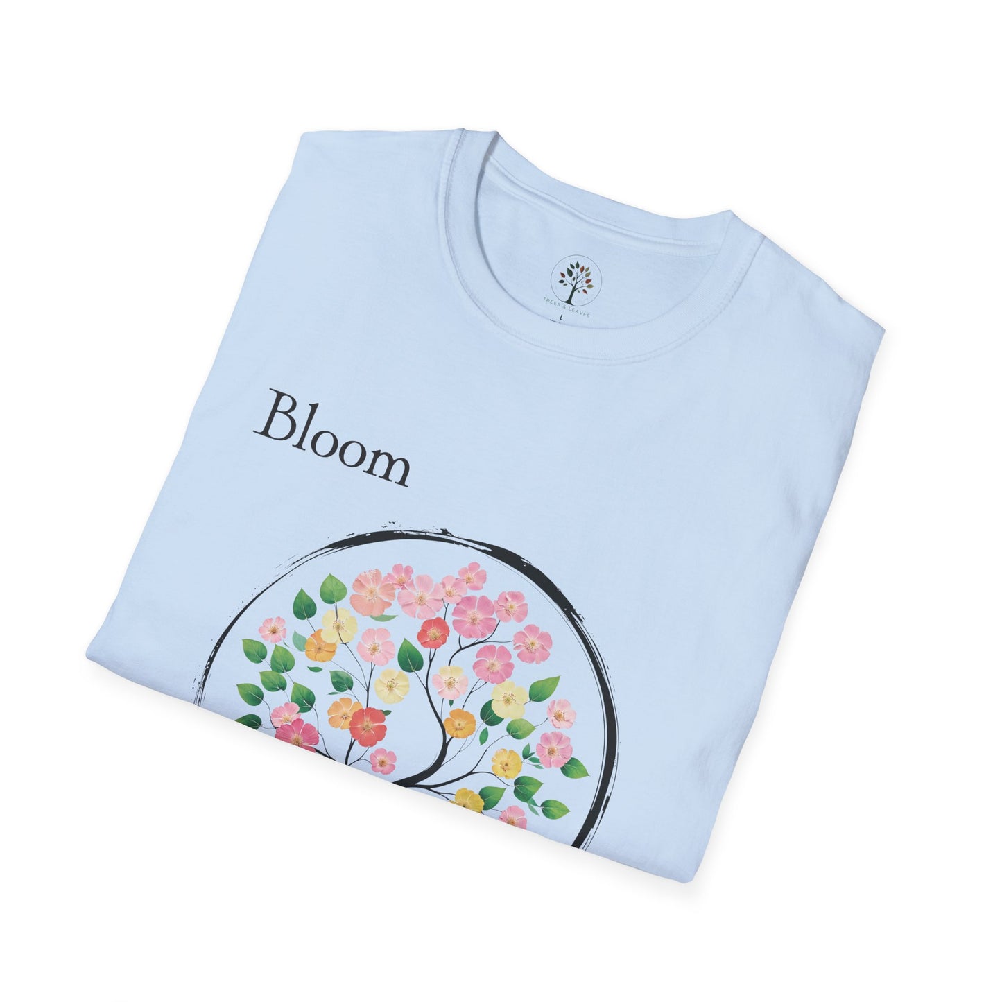 Light Blue | Bloom, folded view