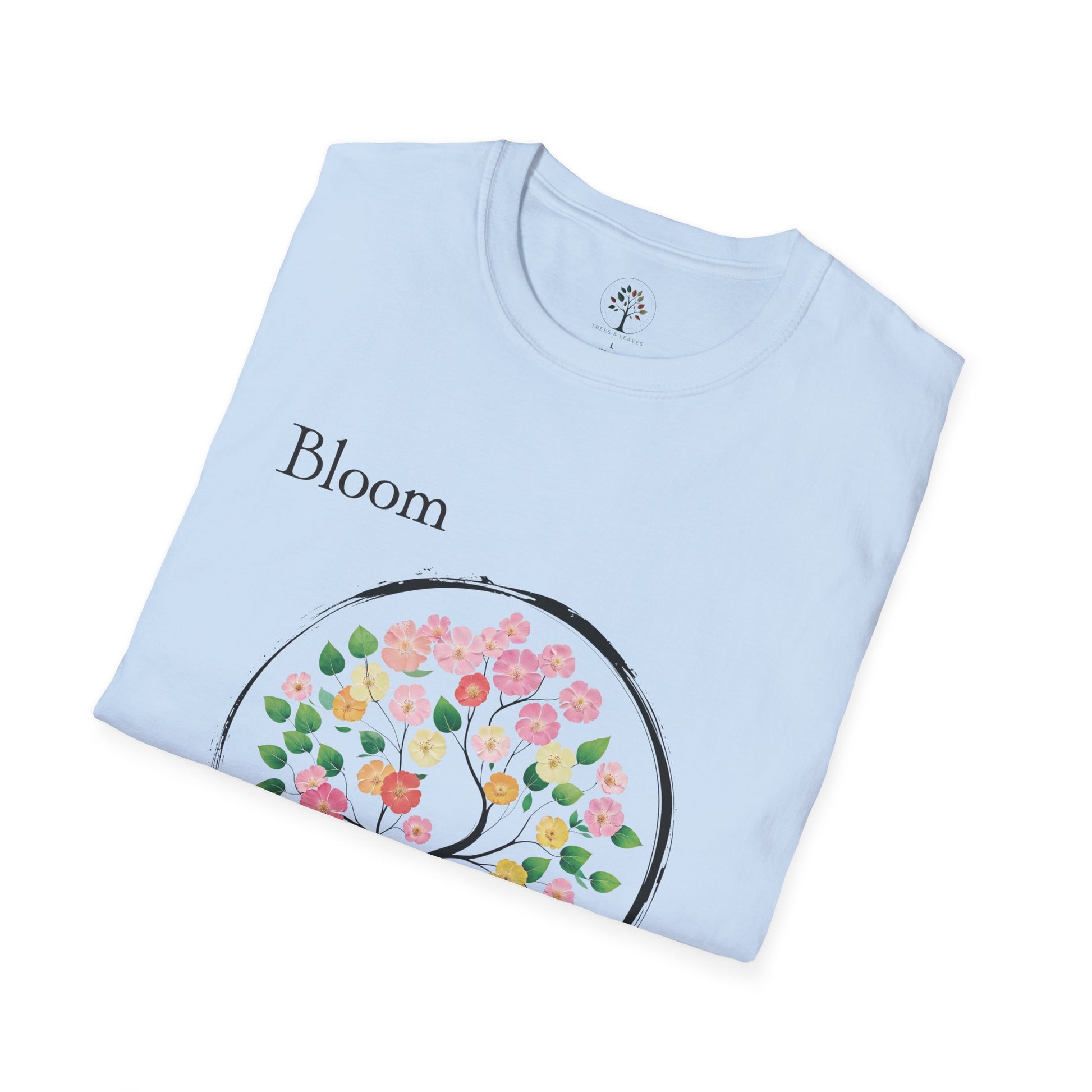 Light Blue | Bloom, folded view