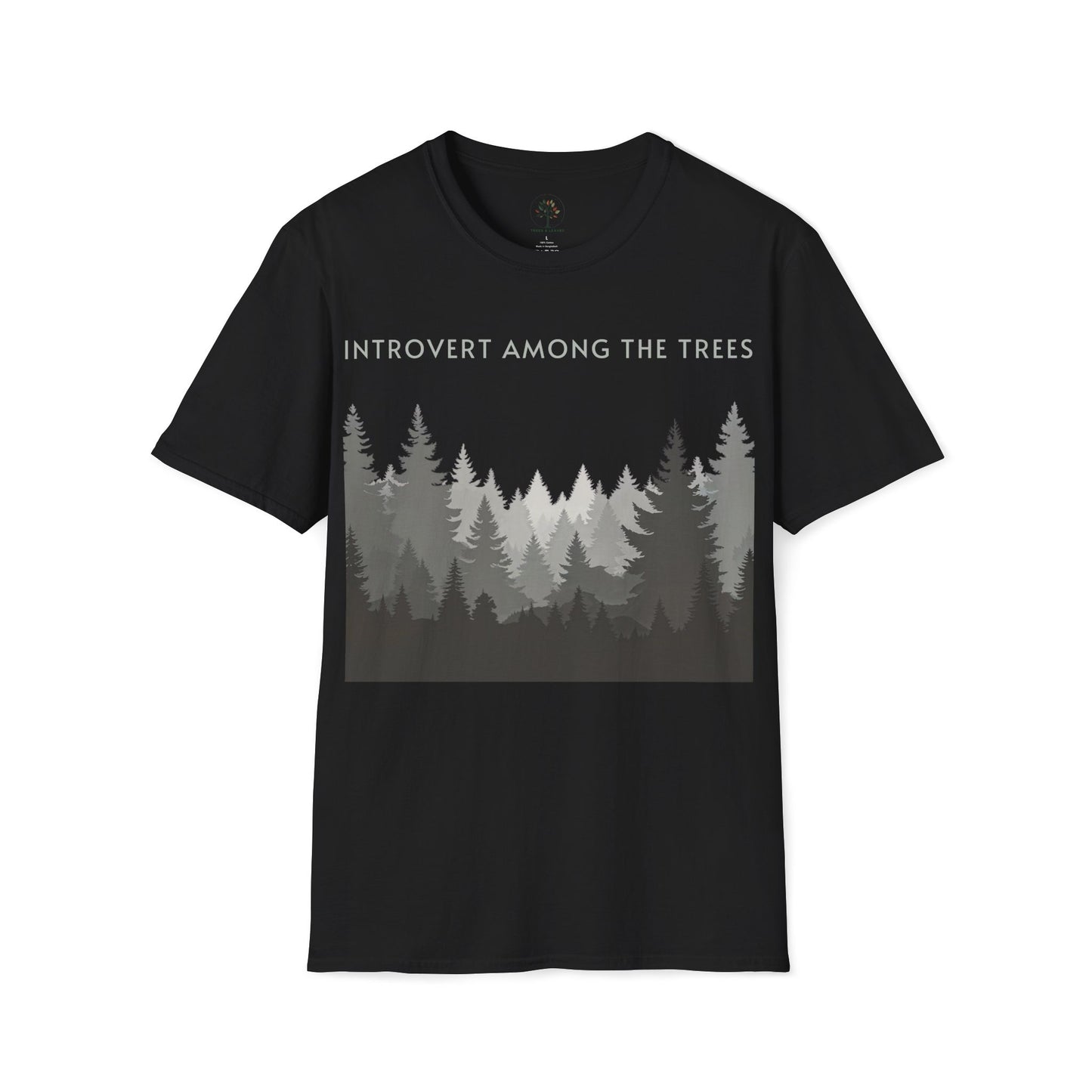 Black | Introvert Among the Trees, front view