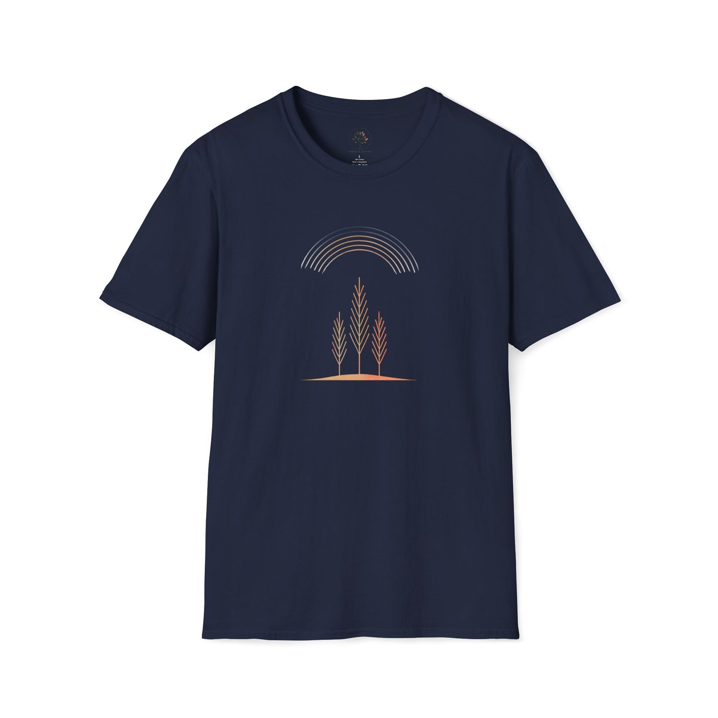 Navy | Quiet Arc, front view