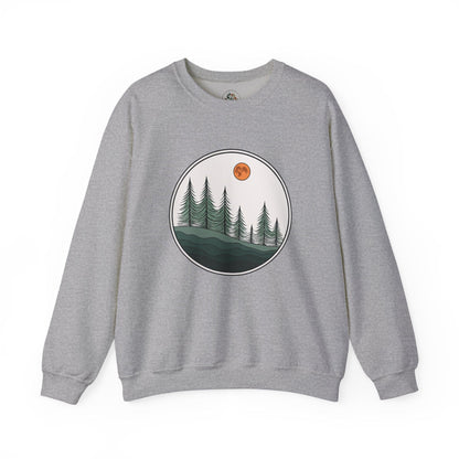 Sport Grey | Moonlit Pines Sweatshirt, front view