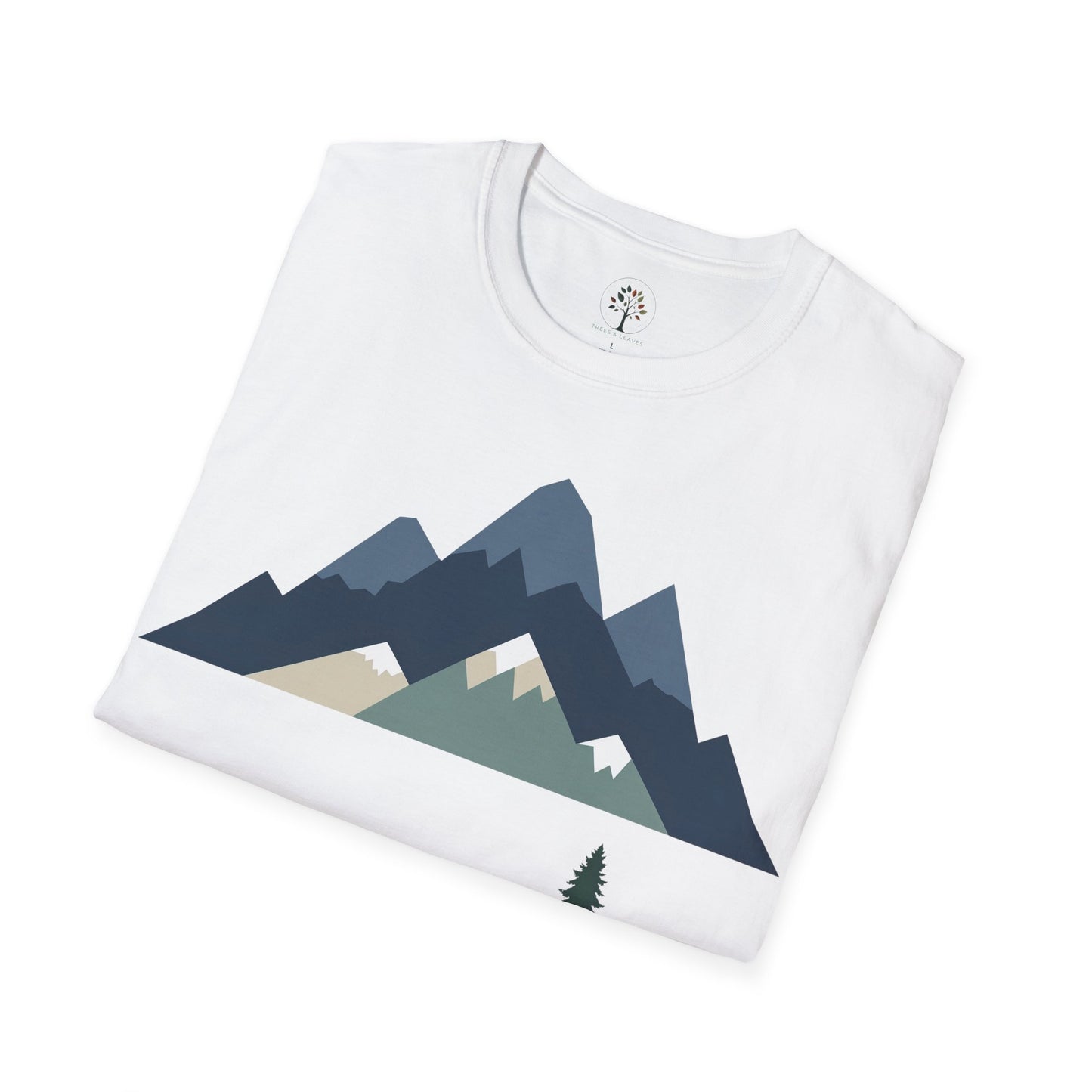 White | Solitude, folded view