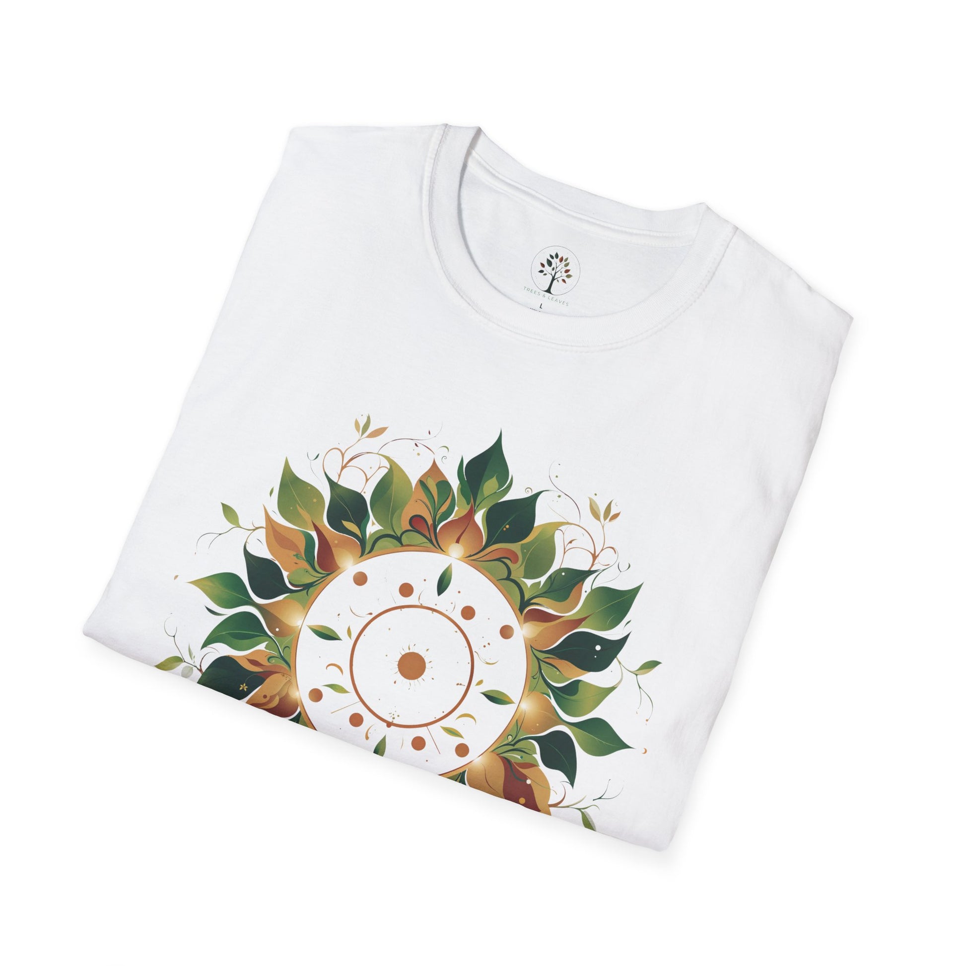 White | Solar Bloom, folded view
