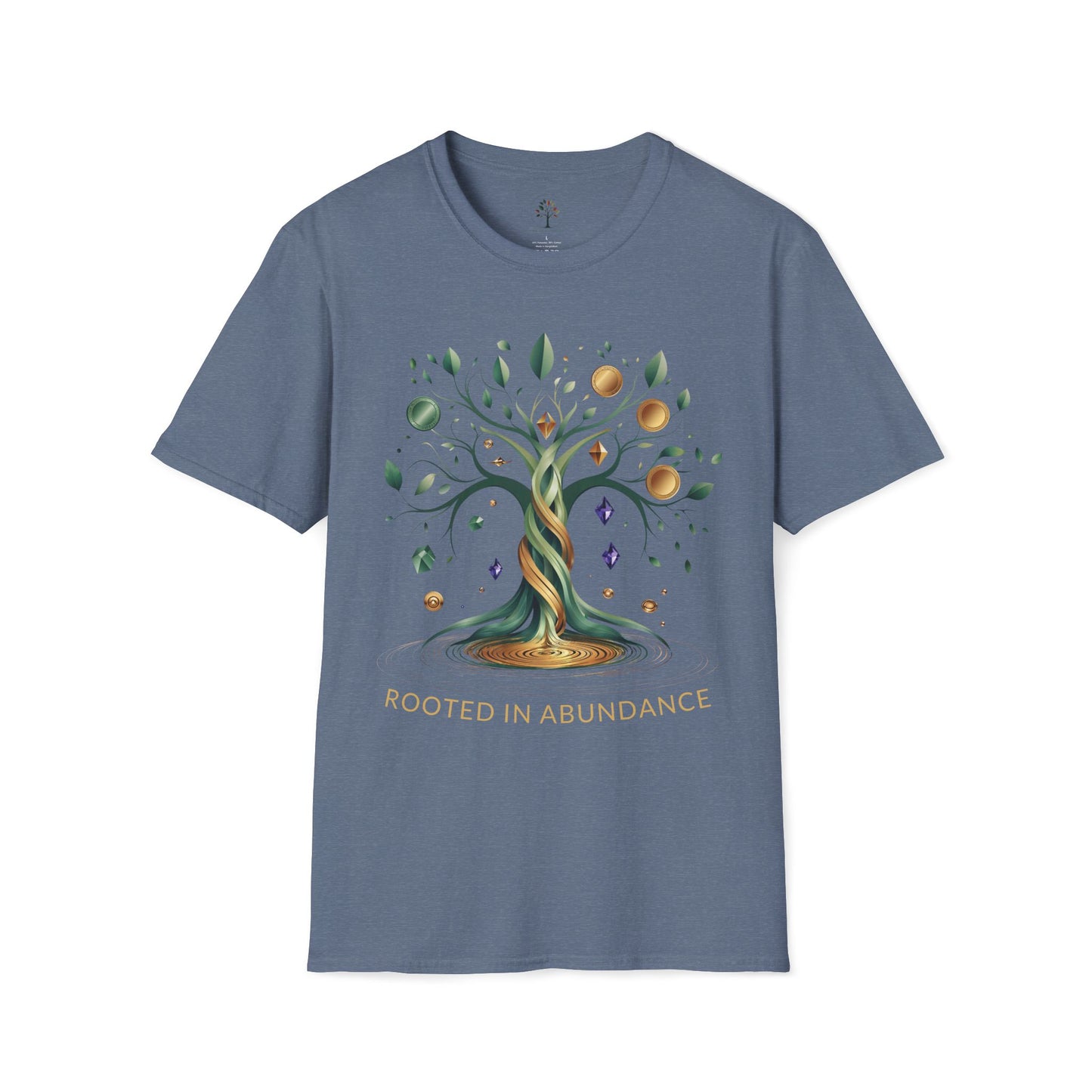 Heather Indigo | Rooted in Abundance, front view