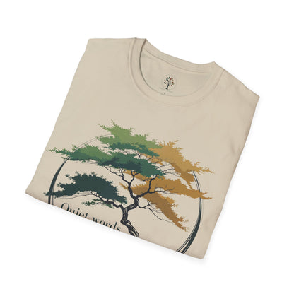 Sand | Quiet words, deep roots., folded view
