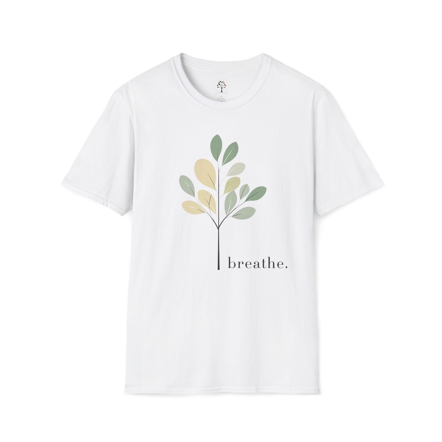 White | Breathe, front view