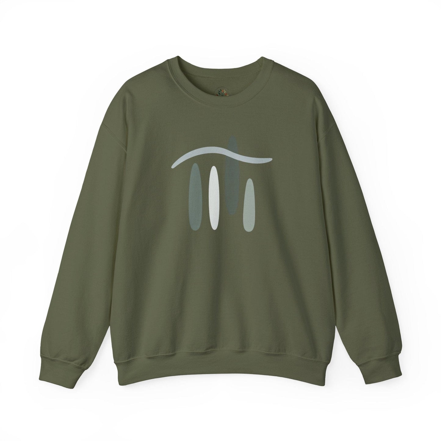 Military Green | Forest Breath Sweatshirt, front view