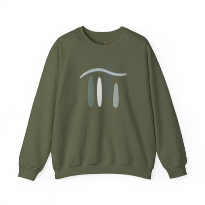 Military Green | Forest Breath Sweatshirt, front view