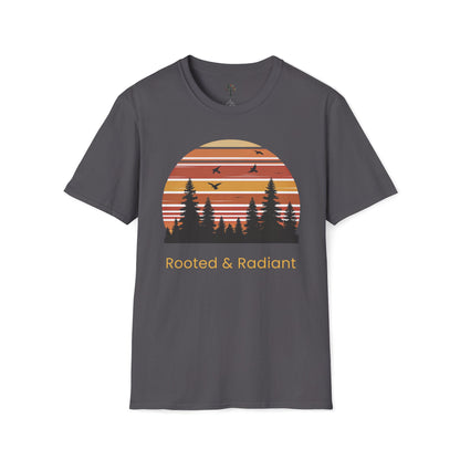 Charcoal | Rooted & Radiant, front view