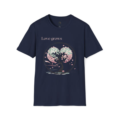 Navy | Love grows, front view