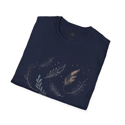 Navy | Wind Whispers, folded view